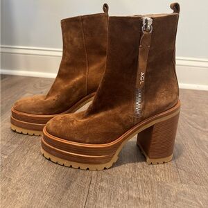 AGL Tora Suede Platform heels size 38